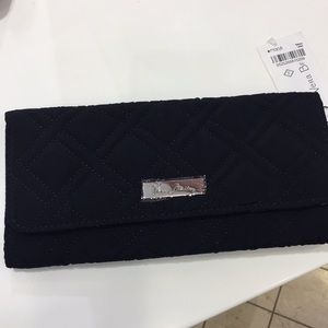 Vera Bradley Black Wallet